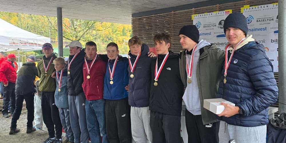 Team Junioren mit Gesamtsieg am Solothurner Langstreckenrennen